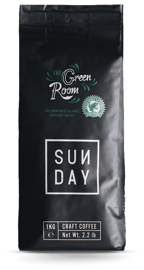SUNDAY COLLAB 'Greenroom' Blend - Whole bean - 1KG