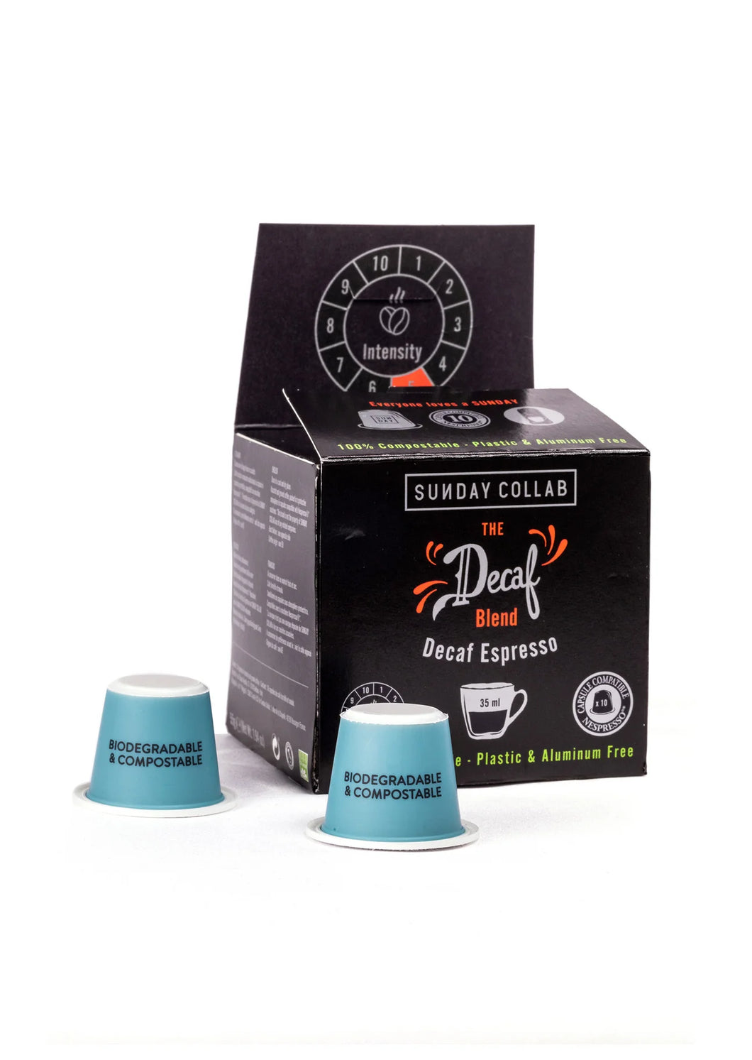 DECAF BLEND COMPOSTABLE CAPSULES